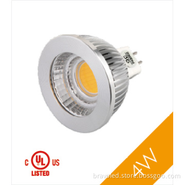 UL/cUL LED COB MR16 5W High Lumen Bulb
